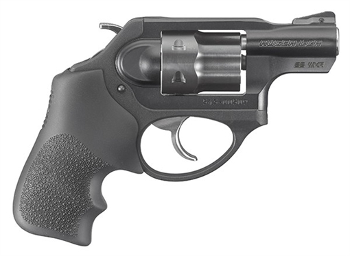 Ruger LCRx, Double/Single Action, Revolver, Small Frame, 22 WMR, 1.87" Barrel, Stainless Steel, Matte Finish, Black, Hogue Tamer Monogrip, Fixed Front Sight and Replaceable Pinned Ramp Rear Sight, 6 Rounds 05439