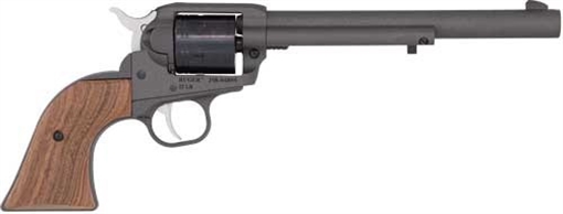 Ruger Wrangler, TALO Edition, Single Action Only, Revolver, 22LR, 7.5" Barrel, Alloy, Cerakote Finish, Cobalt, Walnut Grips, Blade Front and Integral Rear Sights, 6 Rounds, DeSantis Wild Hog Holster Included 02058