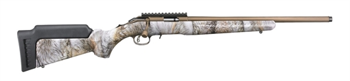 Ruger AM RFL RF 17HMR 9RD CAM TL 8387