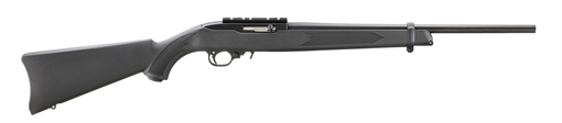 Ruger 10/22 Carbine 22 LR 10+1 18.50" Satin Black Alloy Steel Barrel, Satin Black Picatinny Rail Steel Receiver, Black Synthetic Fixed Stock 31210