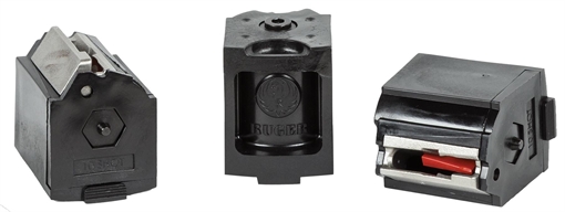 Ruger BX-1 Value Pack 10rd Magazine Fits Ruger 10/22/SR/American Rimfire/77/Charger 22LR Rotary Black 3 Pack 90451