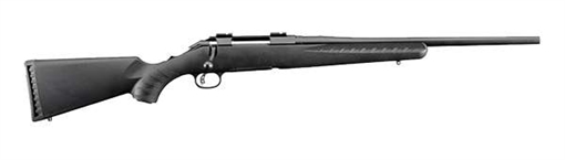 Ruger American Compact 7mm-08 Rem 4+1 18" Matte Black Alloy Steel Barrel, Matte Black Steel Receiver w/Picatinny Rail, Black Fixed Synthetic Stock, Right Hand 6909