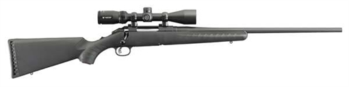 Ruger American, Bolt-Action Rifle, 308 Winchester, 22" Barrel, Matte Finish, Synthetic Stock, Black, with Vortex Crossfire II Scope, 3-9X40 BDC Reticle, 1 Magazine, 4 Rounds, Right Hand 16934