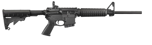 Ruger AR-556 STANDARD 5.56X45 NATO 16.1” BBL (1)10RD MAG BLACK 8502