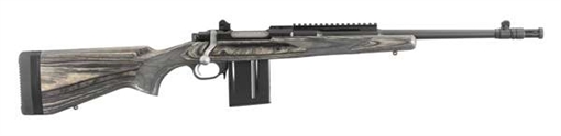 Ruger Scout Rifle, Bolt-Action Rifle, 308 Win, 16.1" Barrel, Matte Black Finish, Alloy Steel, Black Laminate Stock, Adjustable Rear & Protected Blade Sight, 10Rd 0 73667606 6803