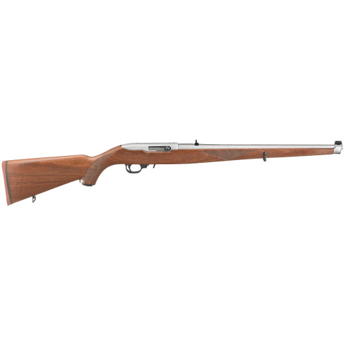 Ruger 10/22 International TALO Exclusive 22 LR, 18.5" Barrel, Walnut Stock, Stainless Rec/Barrel, 10rd