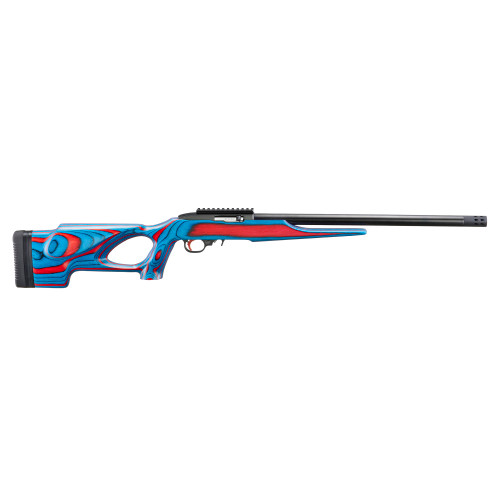Ruger 10/22 USA Shooting Team 2024 22 LR, 18" Barrel, BX-22 Trigger, Red/Blue Laminate, Shooting Coin, 10rd