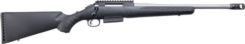 Ruger American Ranch 450 Bushmaster, 16.12" Barrel, Black, Stainless Steel Barrel, 3rd