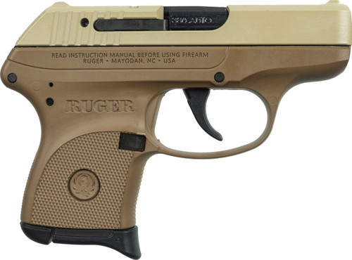 Ruger LCP TALO Exclusive 380 ACP, 2.75" Barrel, Flat Dark Earth, Polymer Frame, 6rd