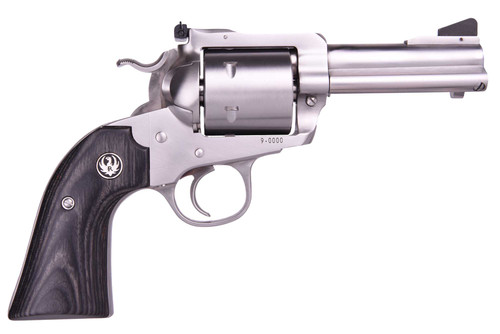 Ruger Super Blackhawk Bisley 44 Magnum/44 Special, 3.75" Barrel, Stainless Steel, Black Laminate Grip, 6rd