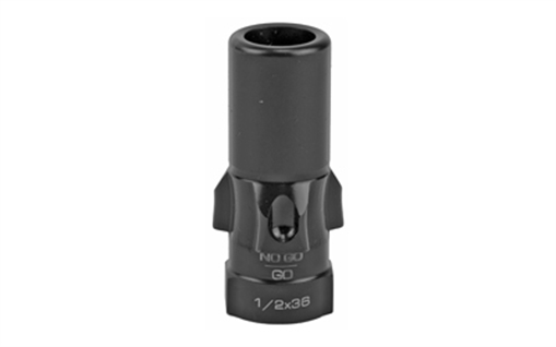 Rugged Suppressors 3 Lug Adapter 9mm Luger 1/2"-36 tpi Threads, Black OA005