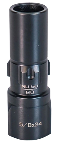 Rugged Suppressors .45ACP 3 Lug Adapter, .578x28 Thread Pitch to .45 ACP 3 Lug, Matte Finish, Black OA010