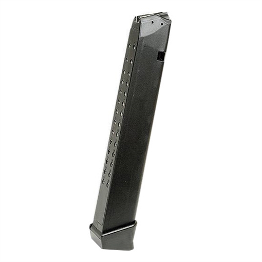 RWB MAGAZINES MAGAZINE GLOCK 9MM 33RD STEEL LINED BLK POLYMER G33RD9MM