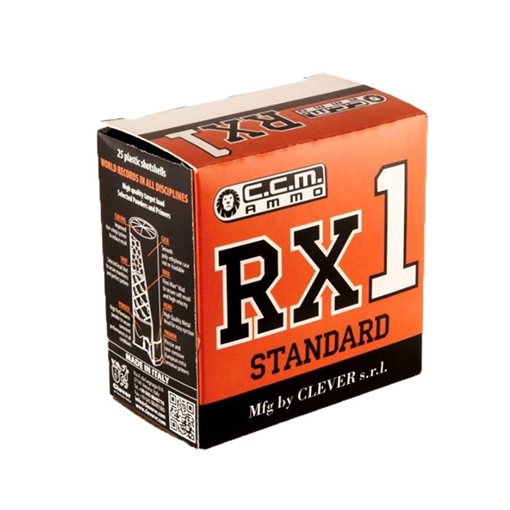 Clever RX1 STANDARD FEATHERLITE 12GA 2-3/4'' 7/8OZ #7.5 SHOT 250/CS CMRX112FL7875