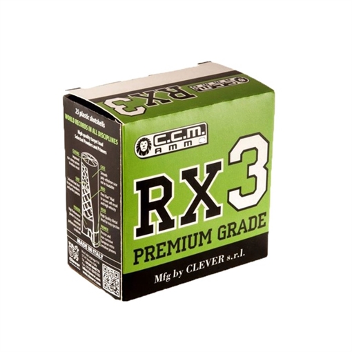Clever CLEVER PREMIUM RX3 12GA 2-3/4DR 1OZ #7.5 () CMRX312175