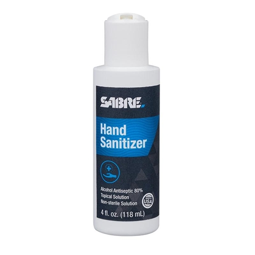 Sabre Liquid Hand Sanitizer (Pop Disk Top) - 4 oz SHS-L4