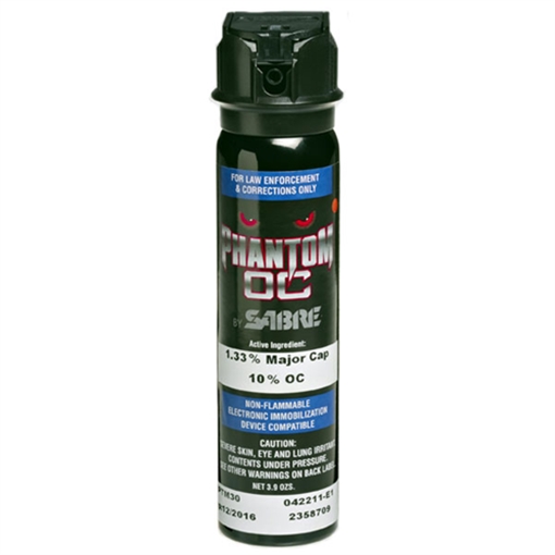 SABRE LAW RED 10% OC 3.9OZ PHANTOM MK-4 LEVEL III 25PK 52PTM30