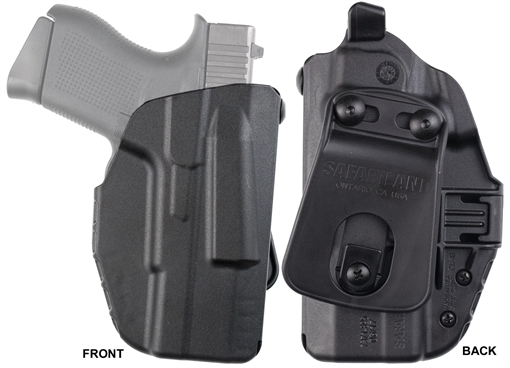 Safariland Model 7371, 7TS, ALS Slim Concealment Holster w/ Micro Paddle, OWB, Fits S&W M&P Shield 9/40, Kydex, Black, Right Hand 7371-179-411