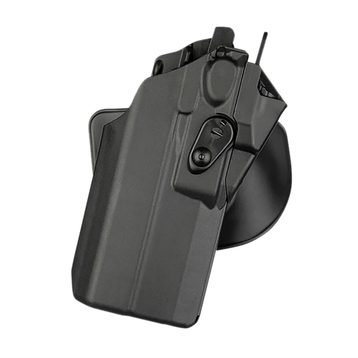 Safariland 7378RDS28327411 7378-7TS-ALS Black Compatible w/ Glock 19/23 w/ TLR 7 Light, Belt Loop/Paddle, Right Hand 7378RDS28327411 1328779