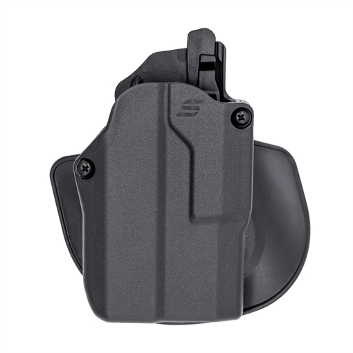 Safariland Solis ALS OWB Black Compatible w/ Glock 43X/48 MOS, Compatible w/ TLR-7Sub, Right Hand SOLIS-1-895-2-7-C3-411
