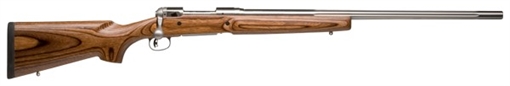 Savage Arms 12 Varminter Low Profile 204 Ruger 4+1 Cap 26" 1:12" Matte Stainless Rec/Barrel Satin Brown Stock Right Hand (Full Size) with Detachable Box Magazine 18466