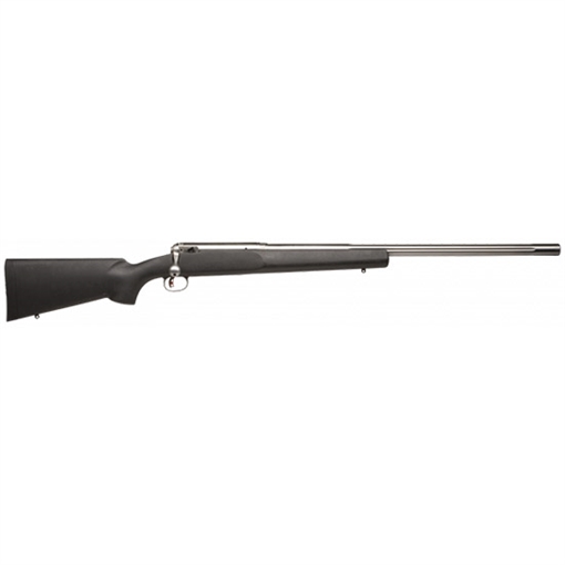 Savage Arms 12 LRPV 223 Rem Caliber with 1rd Capacity, 26" 1:7" Twist Barrel, Matte Stainless Metal Finish & Matte Black Fixed HS Precision with V-Block Stock Right Hand (Full Size) 18145