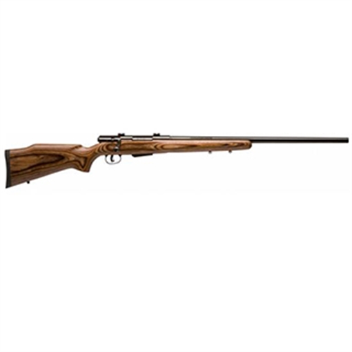 Savage Arms 25 Lightweight Varminter 17 Hornet Caliber with 4+1 Capacity, 24" Barrel, Matte Black Metal Finish & Natural Brown Laminate Stock Right Hand (Full Size) 19738