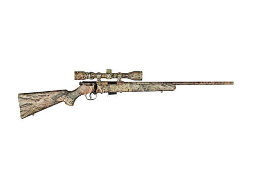 Savage 93 Camo Package 22 Magnum, 22" Barrel, Mossy Oak Brush Camo, 3-9x40mm Scope, 5rd