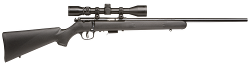 Savage 93 FXP 22 Magnum, 21" Barrel, Black, Bushnell 3-9x40mm Scope, 5rd