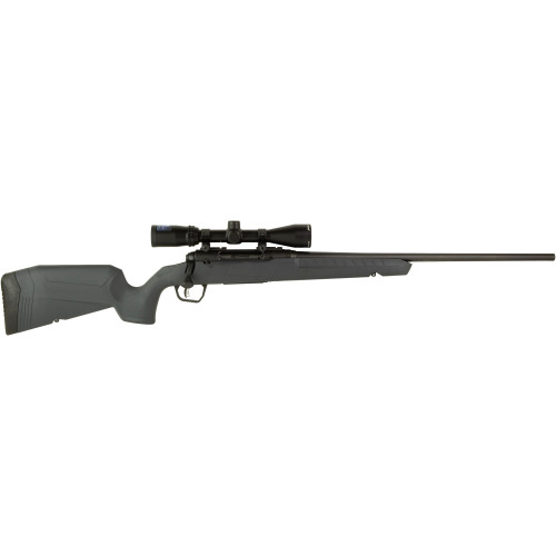 Savage Axis II XP 6.5 Creedmoor, 22" Barrel, Gray Stock, Boresighted 3-9x40mm Scope, 4rd