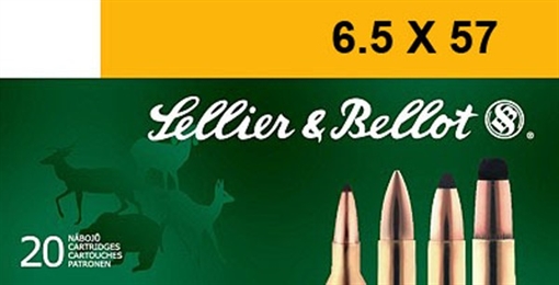 SELLIER AND BELLOT 6.5X57R 131SP 20 SB6557RA