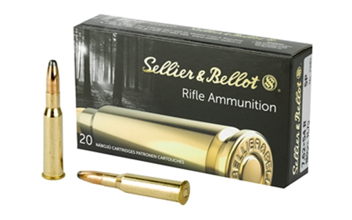 Sellier & Bellot Rifle 7.62x54mmR 180gr Soft Point 20 Per Box/20 Case SB76254RB