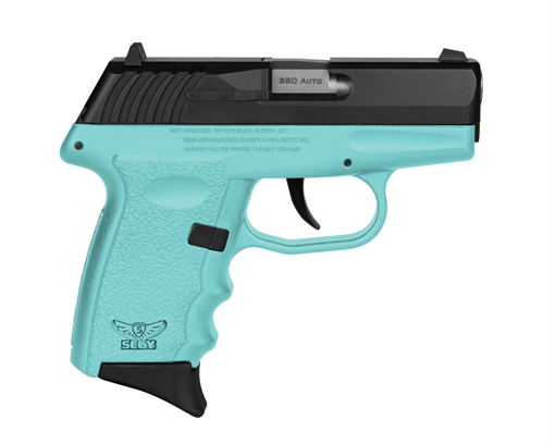SCCY CPX-3 Sub-Compact Pistol - Black / SCCY Blue CPX-3CBSBG3
