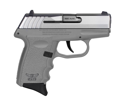 SCCY CPX-3 Sub-Compact Pistol - Stainless / Gray CPX-3TTSGG3
