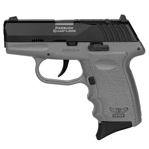 SCCY CPX-3 HGA 380 AUTO 2.96IN BBL NO SAFETY SNIPER GRAY/BLACK 2-10RD RED DOT READY CPX-3CBSGRDR CPX3CBSGRDR