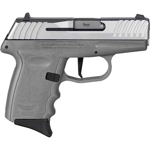 SCCY DVG-1 HGA 9MM 3.1IN BBL STRIKER FIRED NO SAFETY SNIPER GRAY/SS 2-10RD DVG-1TTSG