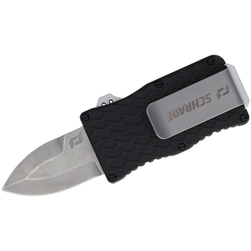 Schrade Uproar Tactical Mini D/A OTF Knife 1 9/10" Blade Black 1135969