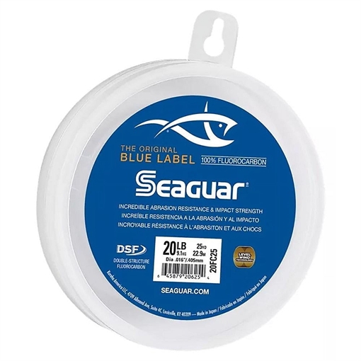 SEAGUAR BLUE LABEL 100% FLOCARB LEADER 30# 25YD 30FC25
