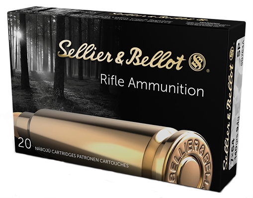 Sellier & Bellot Rifle 7x64mmBrenneke 140gr Soft Point 20 Per Box/20 Case SB764A