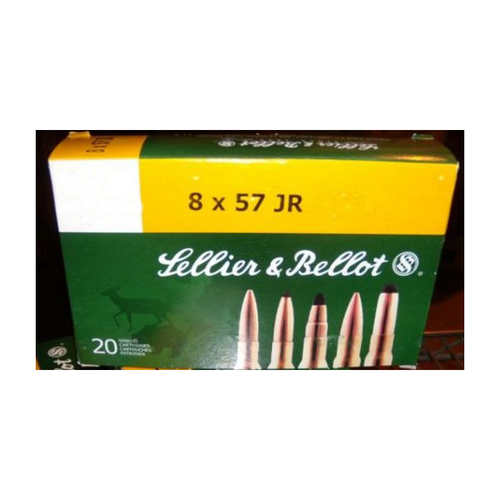 Sellier and Bellot 8X57jr 196 SP 20Rd/Box