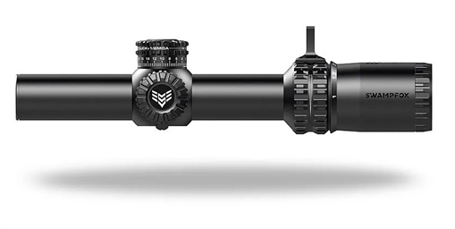 Swampfox Arrowhead LPVO Series Rifle Scope 1-10x24 30mm SFP Green IR MOA Black ARH11024-GM