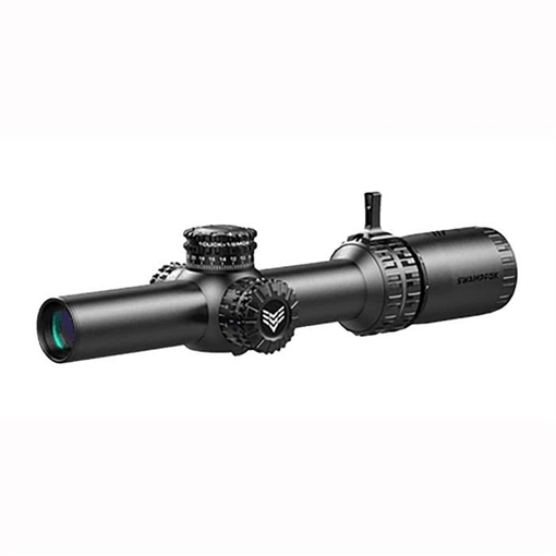 Swampfox Optics Arrowhead Black 1-6x24mm 30mm Tube Guerrilla Dot MOA Green Reticle ARH16241-GM