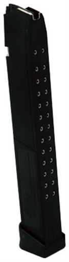 SGM Tactical Magazine, 40 S&W, 31 Rounds, Fits Glock 22, Polymer, Black SGMT40G31R