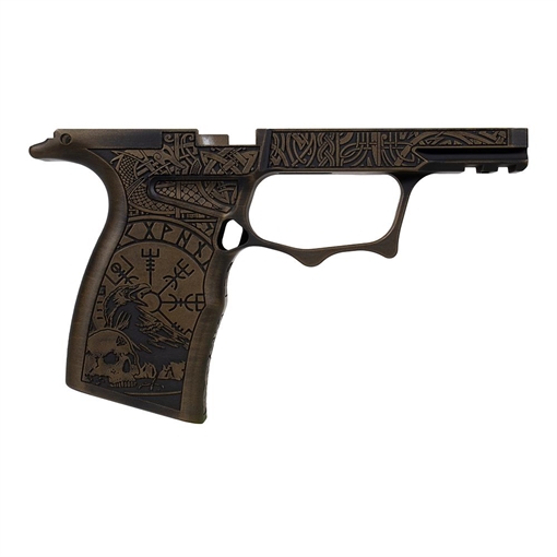 Shark Coast Tactical Custom X65 Sharktooth Grip Module for Sig Sauer P365X & P365XL - Viking VKGM