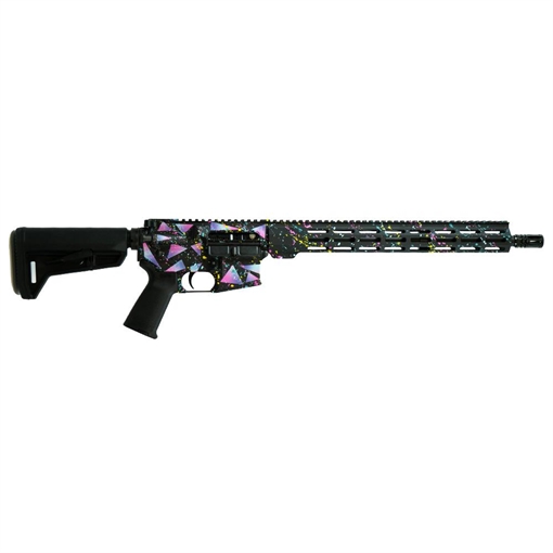 Shark Coast Tactical "Retro Miami" AR-15 Rifle 5.56mm 30rd Magazine 16" Barrel 15" MLOK Handguard MIAMI AR