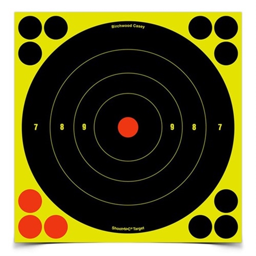 Birchwood Casey SHOOT-N-C 8'' BULL'S-EYE TARGET 500 SHEET PACK BC-34880