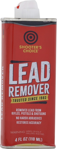 Shooter's Choice Shooters Choice, Lead Remover, 4oz, Tin Bottle SHF-LRS04