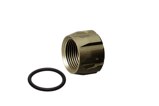 Strike Industries BARREL COVER THREAD PROTECTOR FOR PISTOL FDE SI-BCTP-PISTOL-FDE