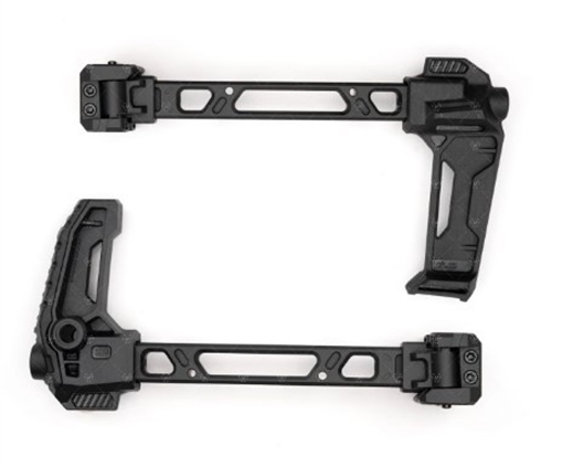 Strike Industries Dual Folding Stock and Brace Black 9.44" OAL FSADUAL
