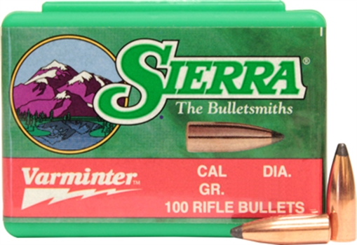 Sierra Varminter Rifle Bullets .30 cal / 7.62mm .308" 135 gr HP VARMINTER 100/ct 2124